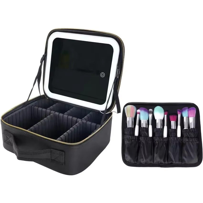 LED Travel Makeup Bag