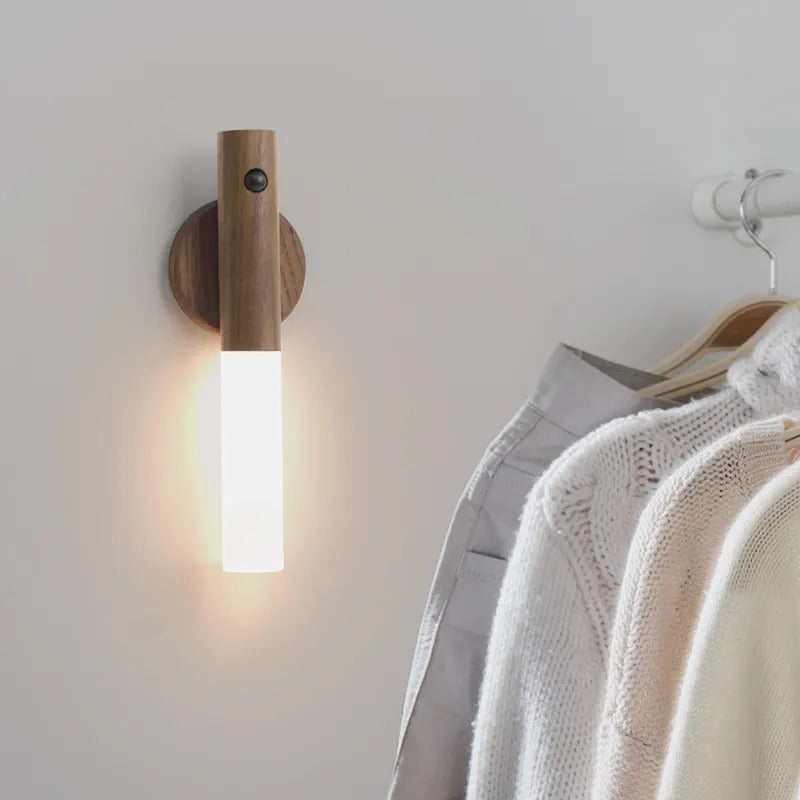 Wireless Wooden Night Light