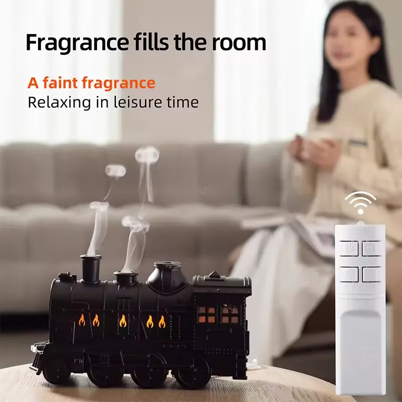 Train Air Humidifier Aromatherapy Diffuser